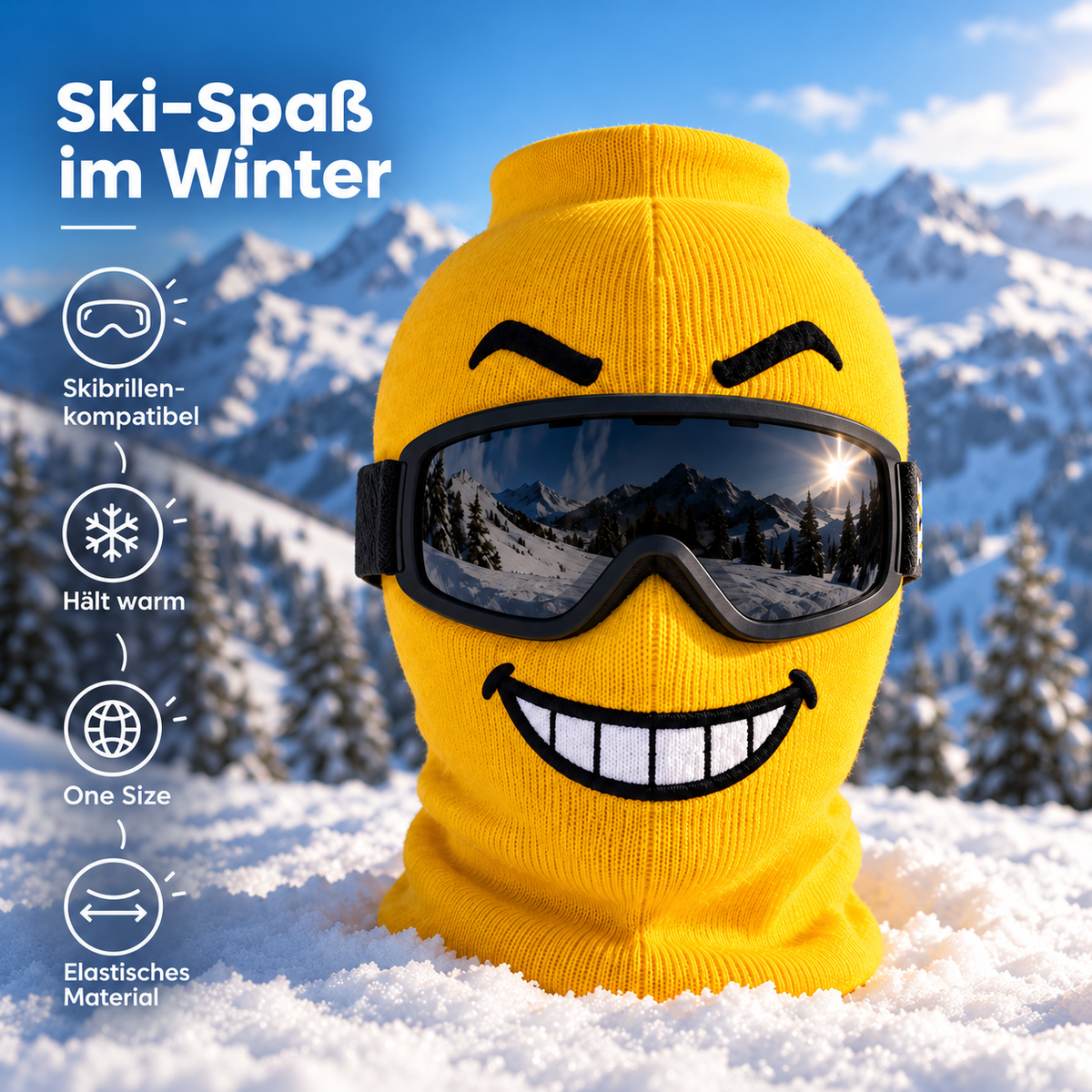 SkiMoji Skimaske